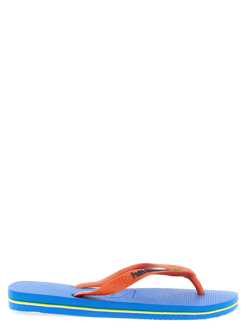 HAVAIANAS Blue Rubber Slides