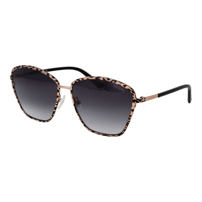 Guess Rose Gold Metal Sunglasses for Women