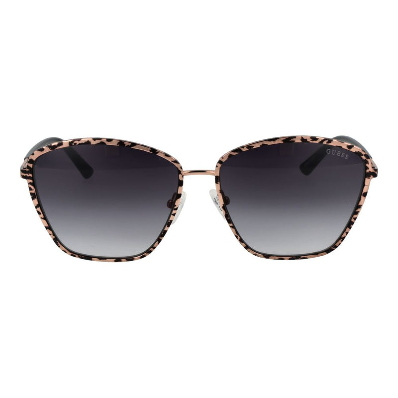 Guess Rose Gold Metal Sunglasses for Women