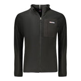 Pull en polyester noir pour homme, Norvège 1963