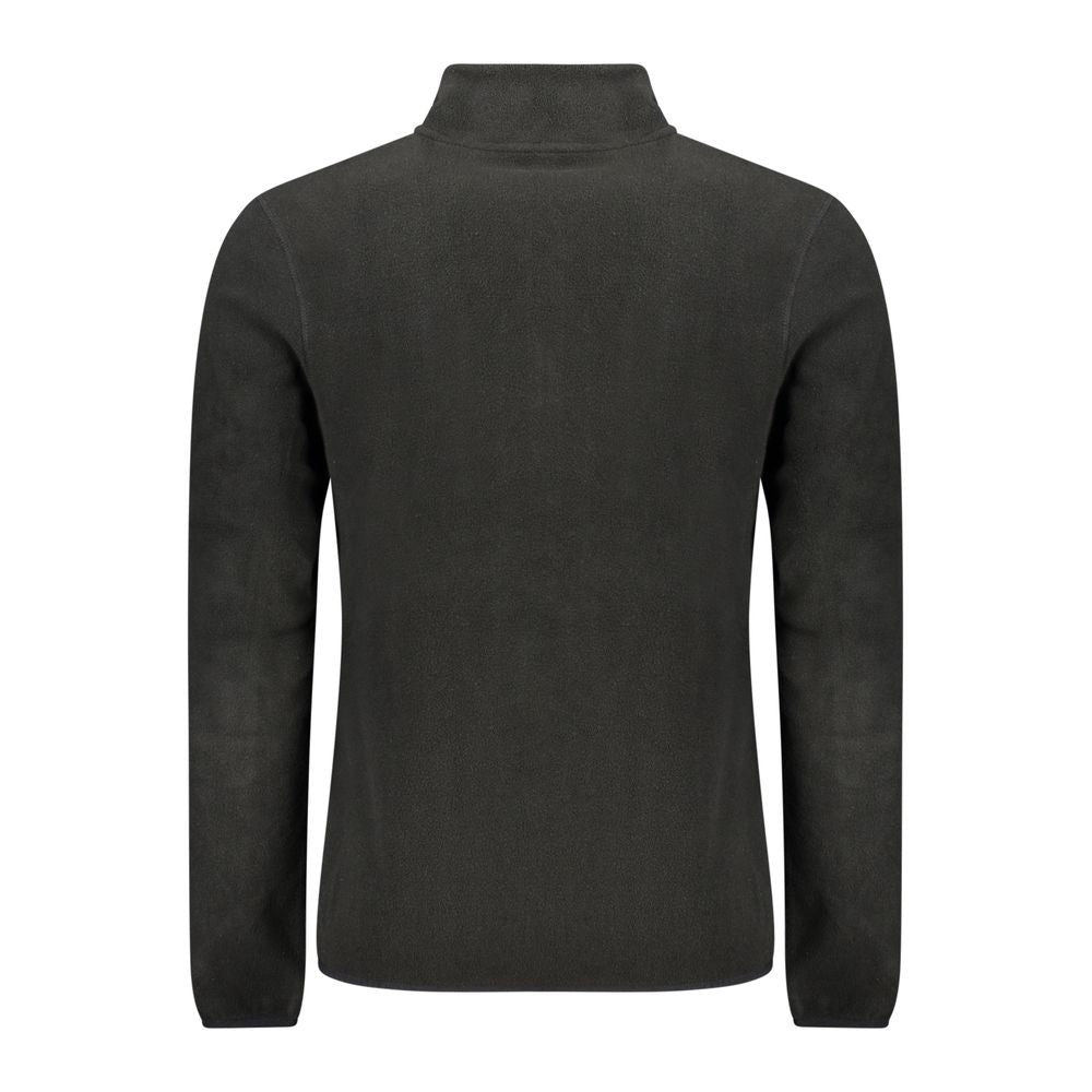 Pull en polyester noir pour homme, Norvège 1963