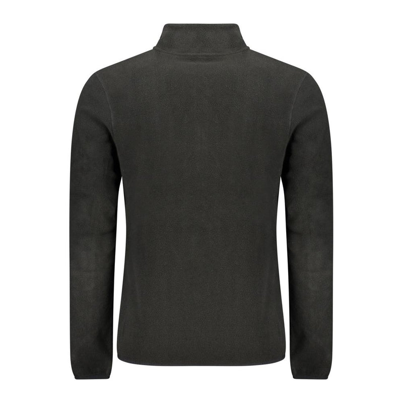 Pull en polyester noir pour homme, Norvège 1963
