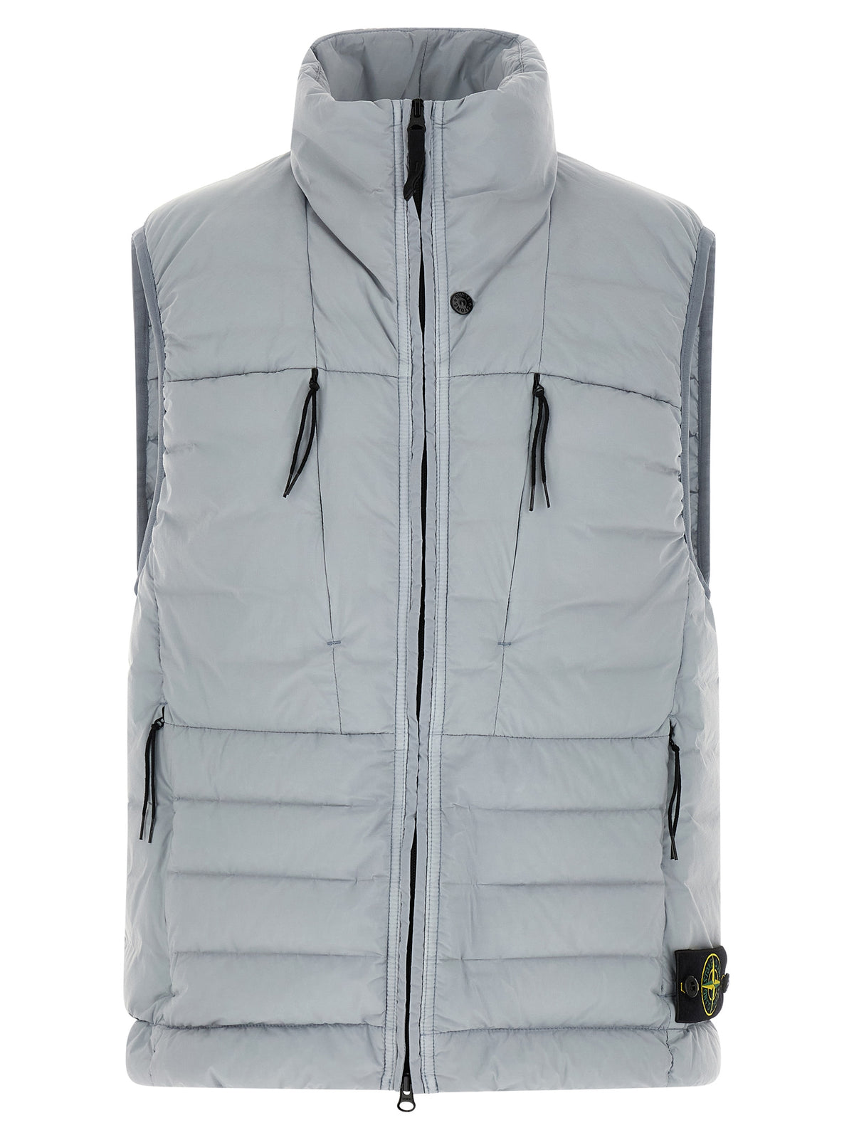 Stone Island Gray Polyamide Sleeveless Jacket