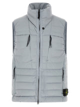 Stone Island Gray Polyamide Sleeveless Jacket