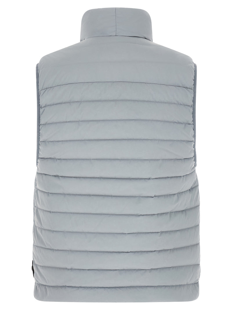 Stone Island Gilet Sans Manches Gris en Polyamide