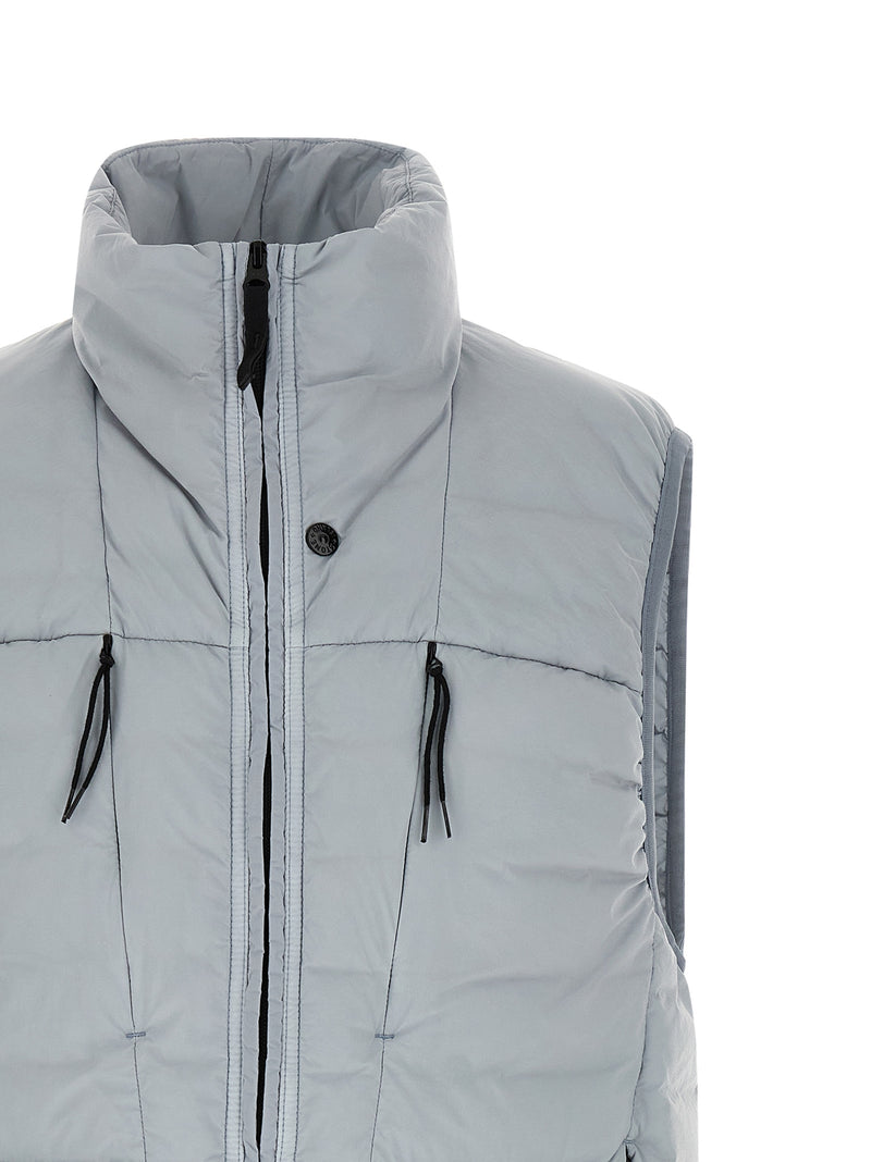 Stone Island Gilet Sans Manches Gris en Polyamide