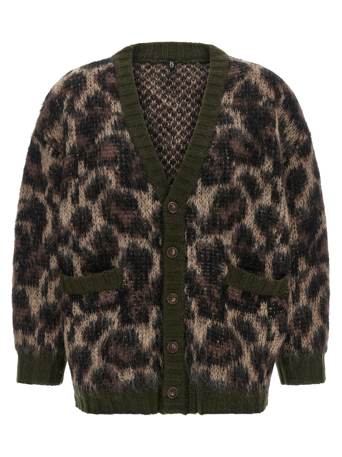 Gilet en nylon marron R13