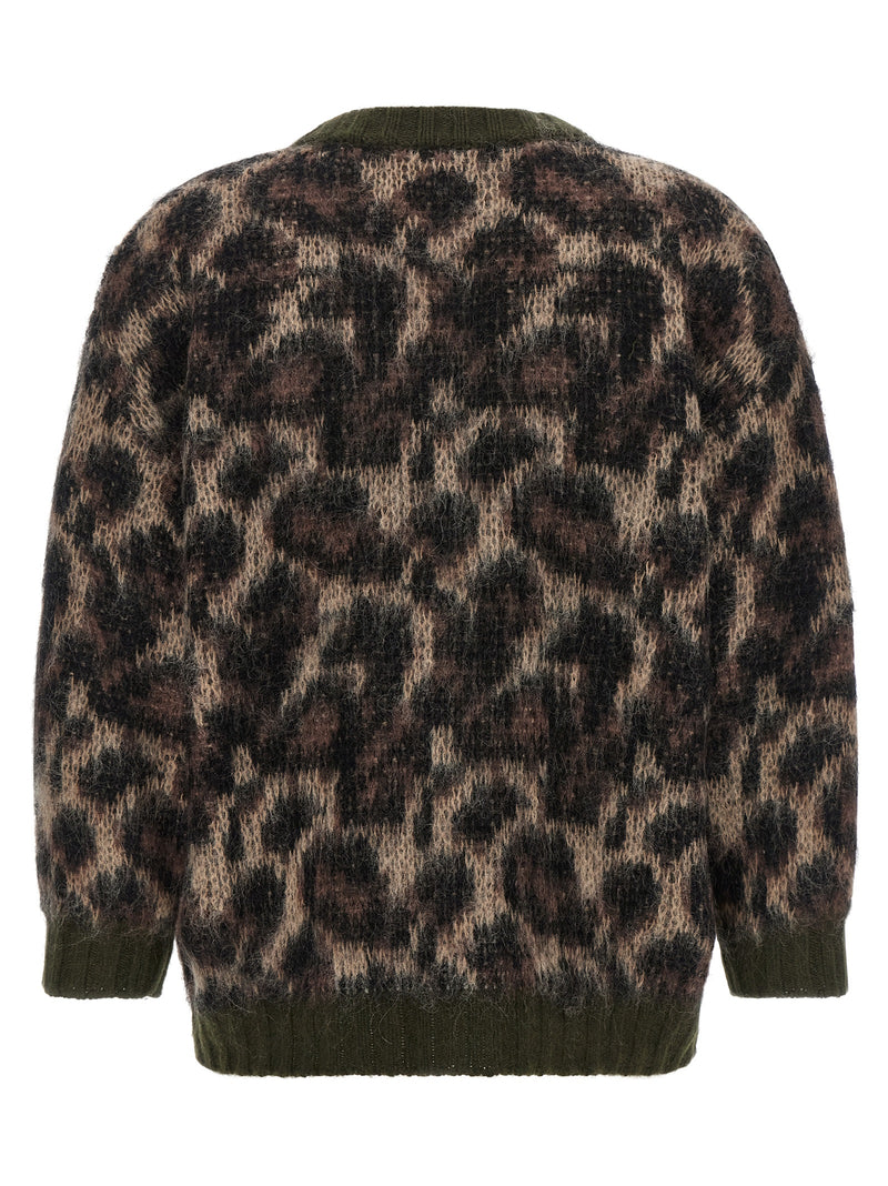 R13 Brown Nylon Cardigan