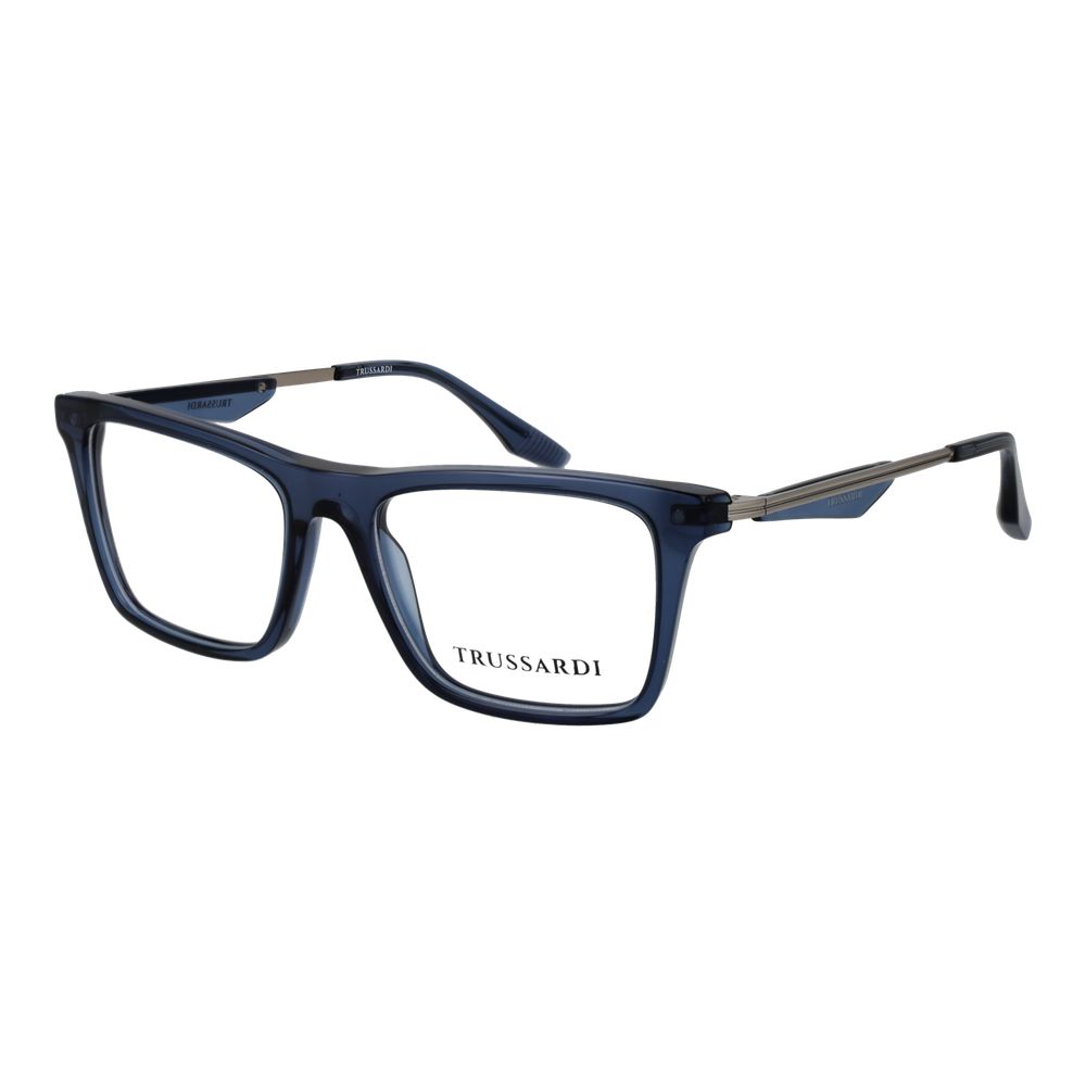 Lunettes Trussardi en acétate bleu (montures)