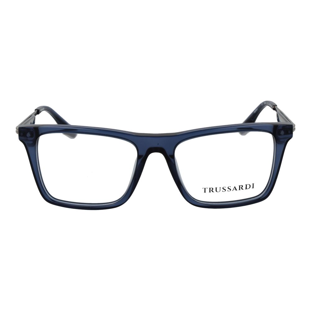 Lunettes Trussardi en acétate bleu (montures)