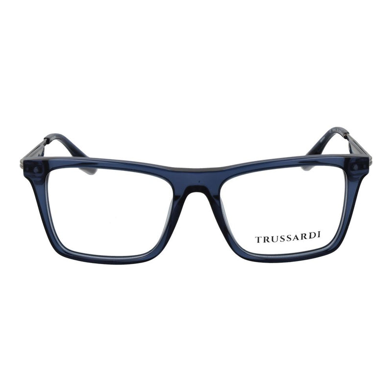 Lunettes Trussardi en acétate bleu (montures)
