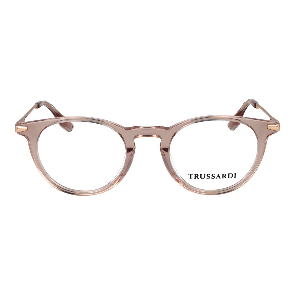 Lunettes (monture) Trussardi roses en acétate
