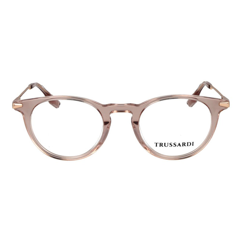 Lunettes (monture) Trussardi roses en acétate