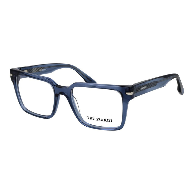Lunettes Trussardi en acétate bleu (montures)