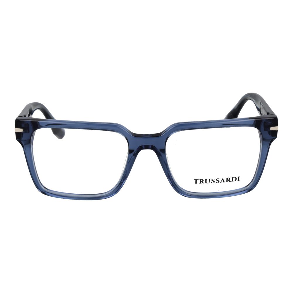 Lunettes Trussardi en acétate bleu (montures)