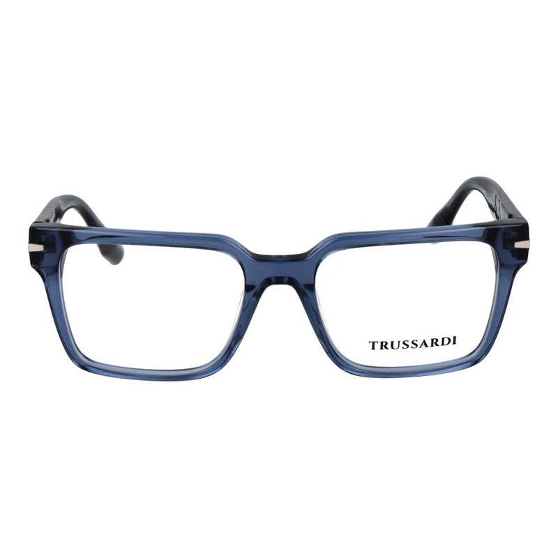 Lunettes Trussardi en acétate bleu (montures)
