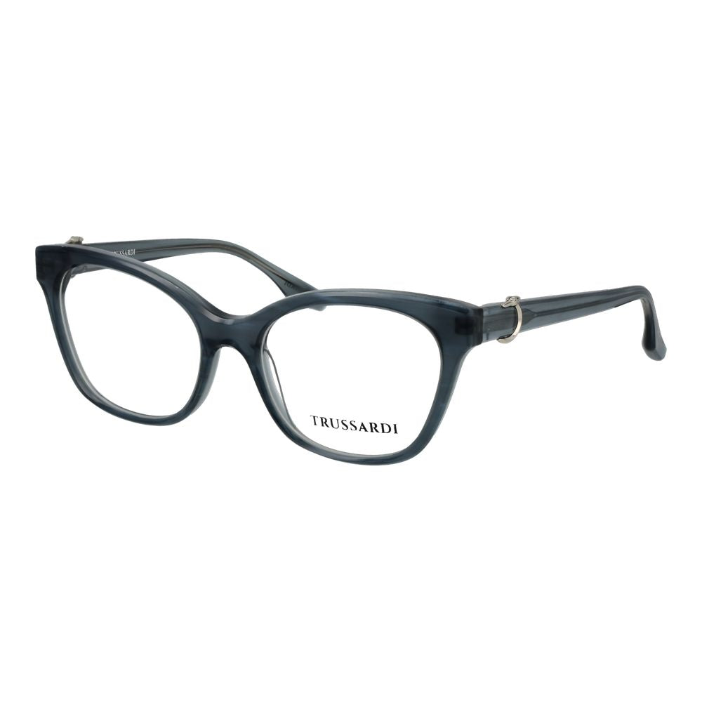 Lunettes Trussardi en acétate bleu (montures)