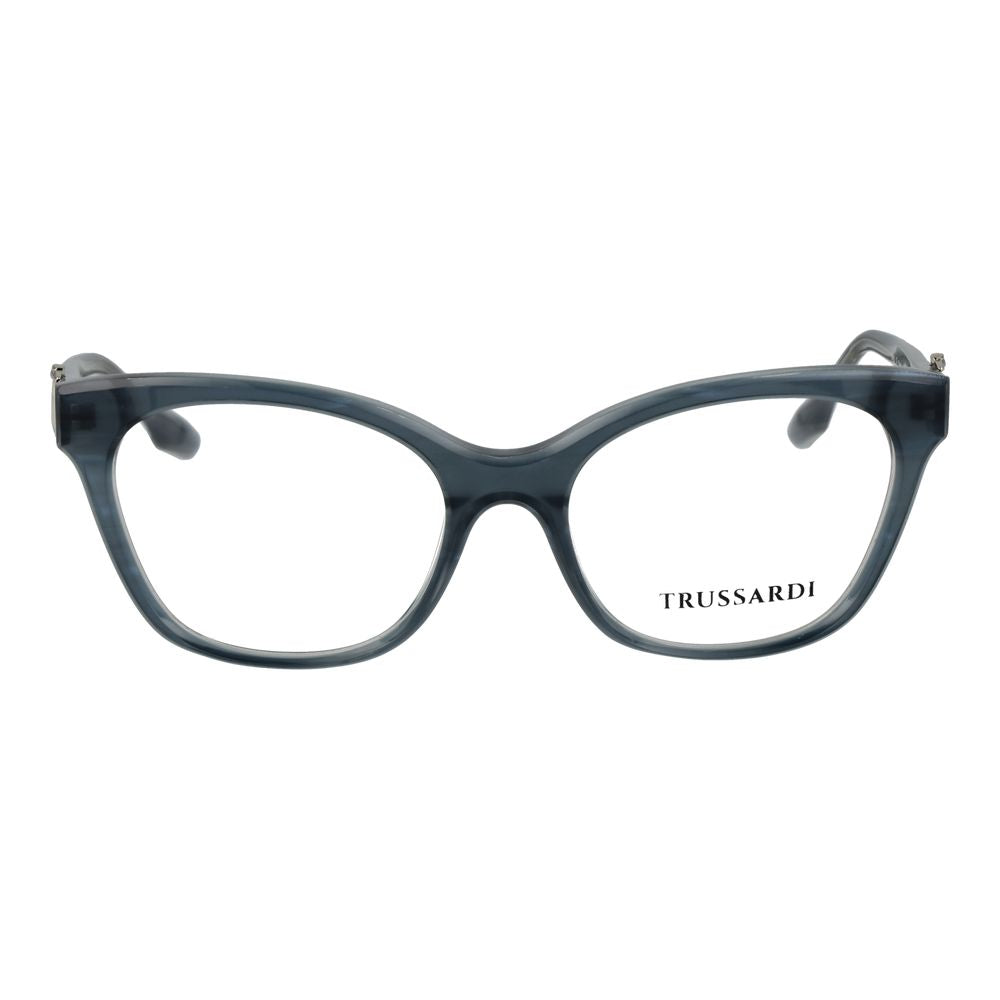 Lunettes Trussardi en acétate bleu (montures)