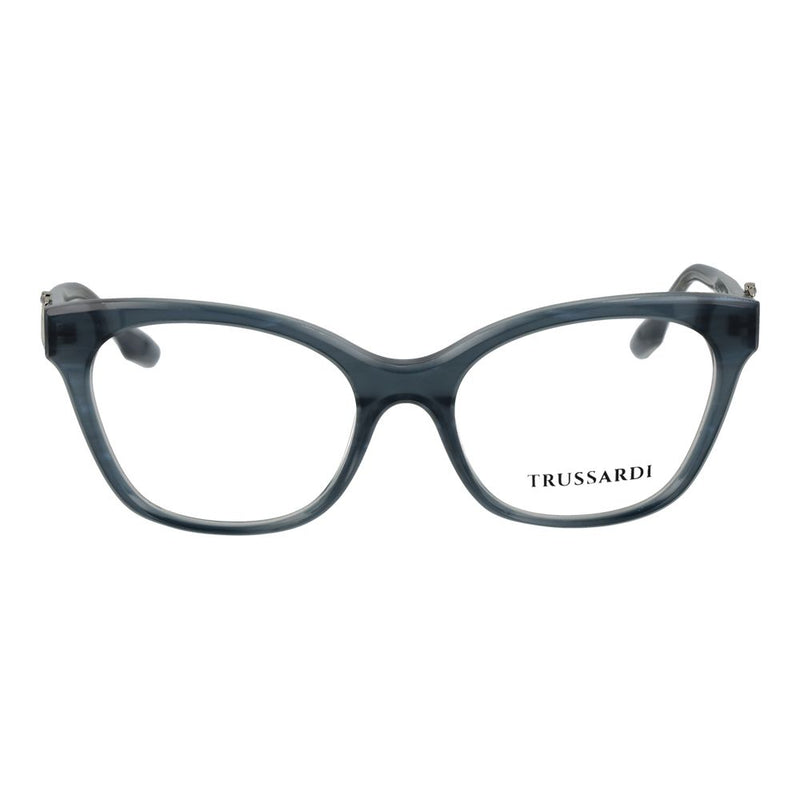 Lunettes Trussardi en acétate bleu (montures)