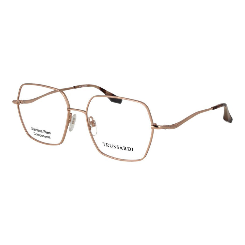 Lunettes en acier inoxydable doré rose Trussardi (Montures)