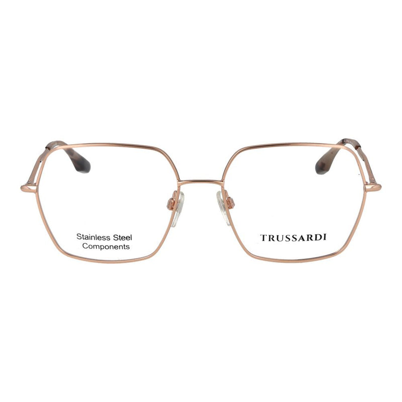 Lunettes en acier inoxydable doré rose Trussardi (Montures)