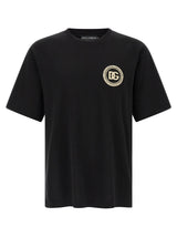 T-shirt en coton noir Dolce &amp; Gabbana