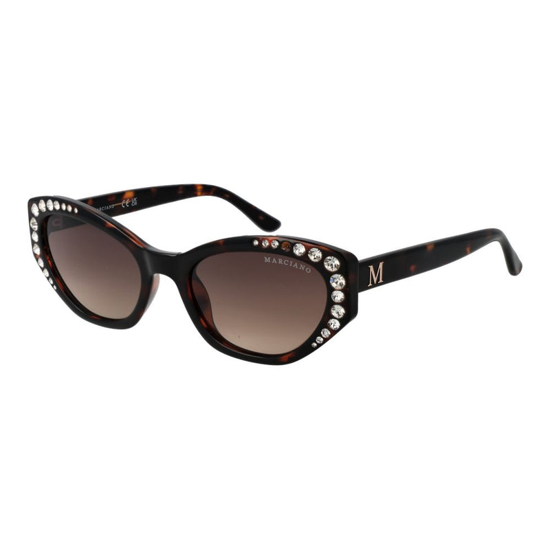 Marciano by Guess Brown Cat Eye Sunglasses for Women