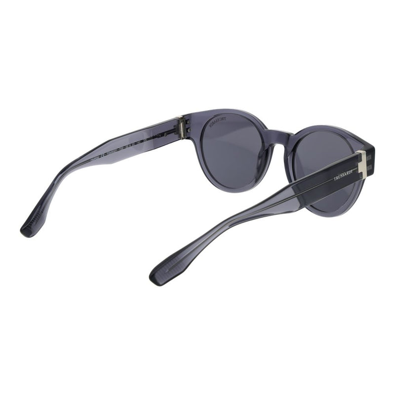 Lunettes de soleil Trussardi en acétate gris