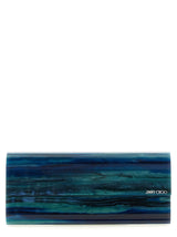 Pochette Jimmy Choo bicolore en polyester
