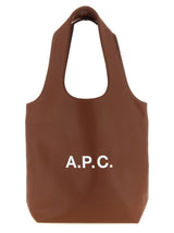 Sac à main A.P.C. en polyester marron