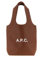 A.P.C. Brown Polyester Handbag