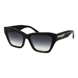 Lunettes de soleil Trussardi en acétate noir
