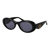 Lunettes de soleil Trussardi en acétate noir