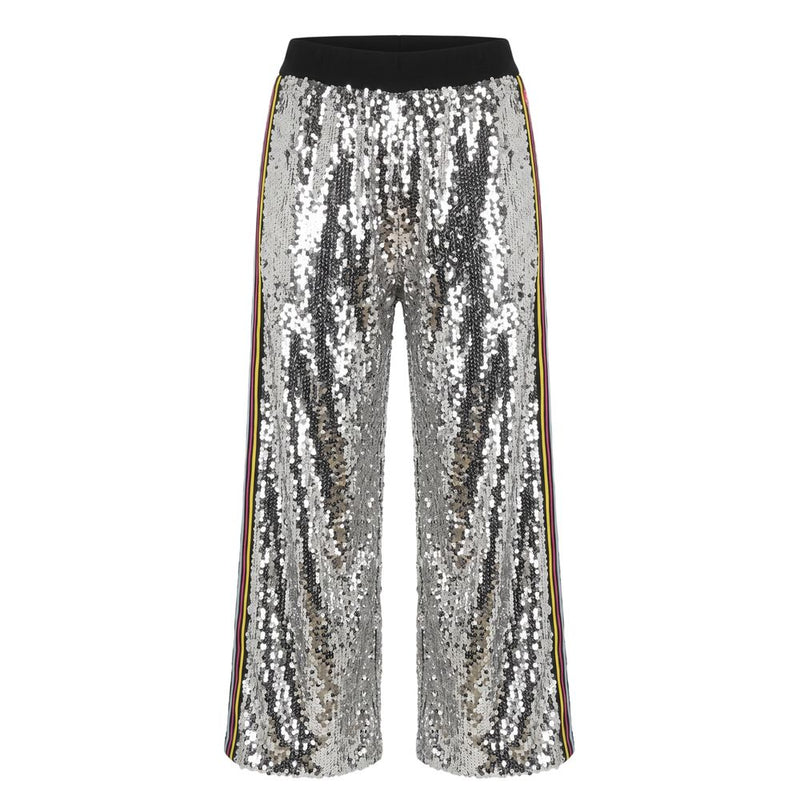 Trussardi Jeans Pantalon Femme Gris Polyester