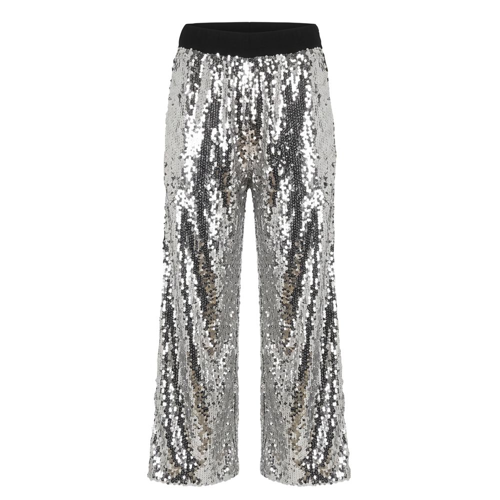 Trussardi Jeans Pantalon Femme Gris Polyester