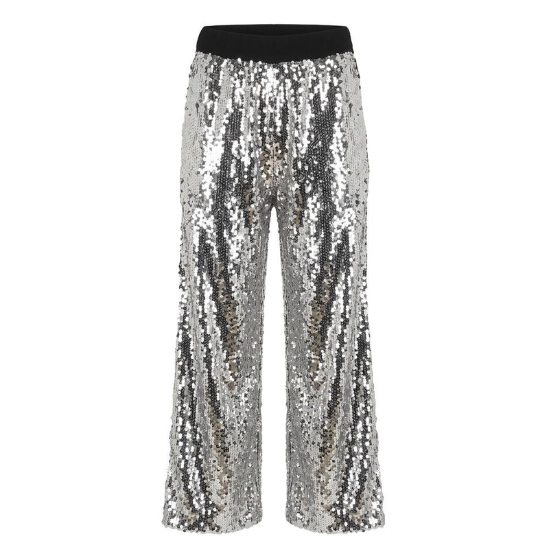 Trussardi Jeans Pantalon Femme Gris Polyester