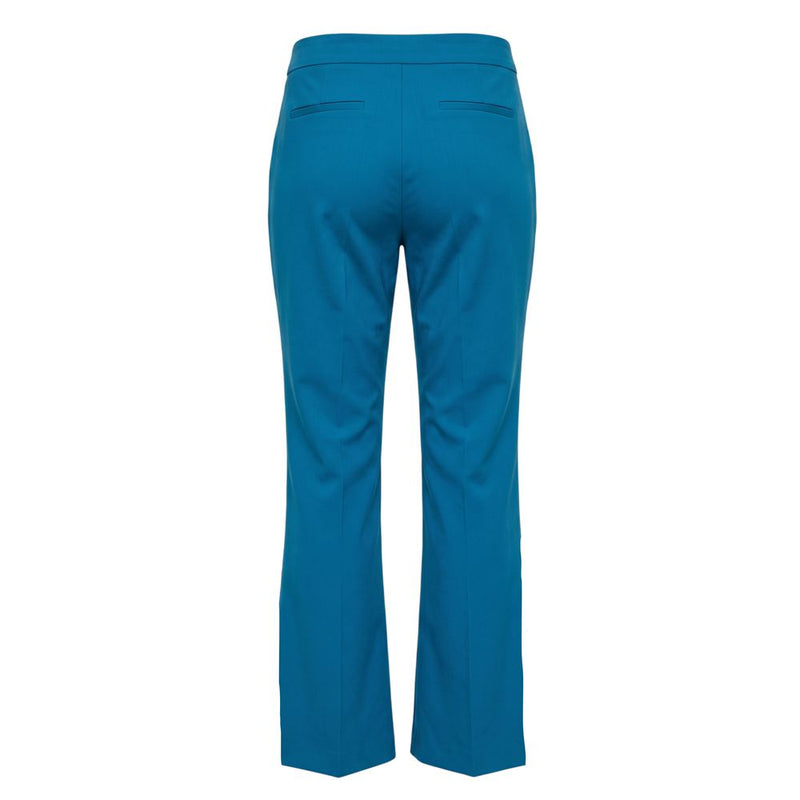 Pantalon en coton bleu Trussardi Jeans pour femme