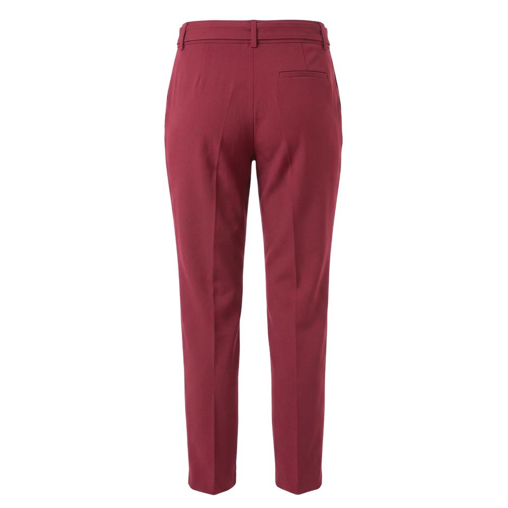 Pantalon Trussardi Jeans rouge en polyester pour femme