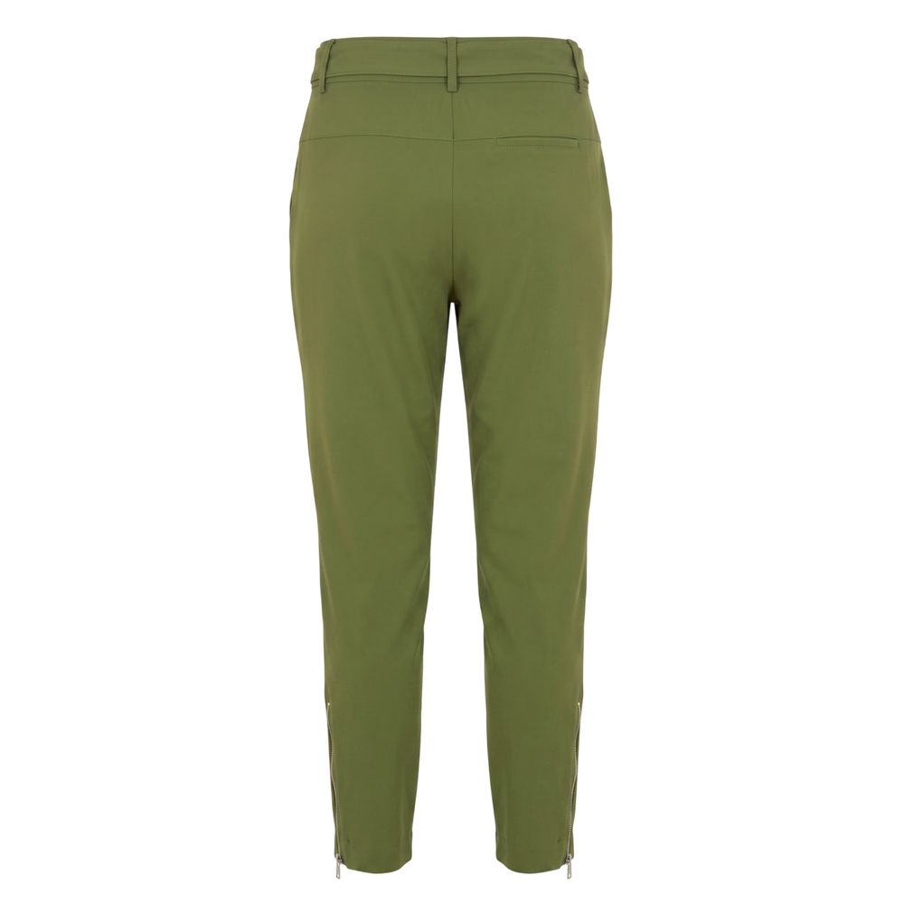 Pantalon Femme Vert Polyester Trussardi Jeans