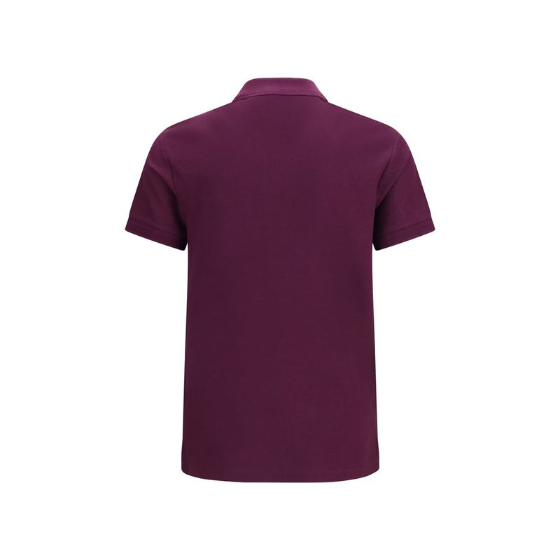 Polo Burberry en coton violet