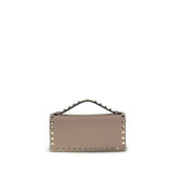 Valentino Garavani Portefeuille Bos Taurus en Cuir de Veau Beige