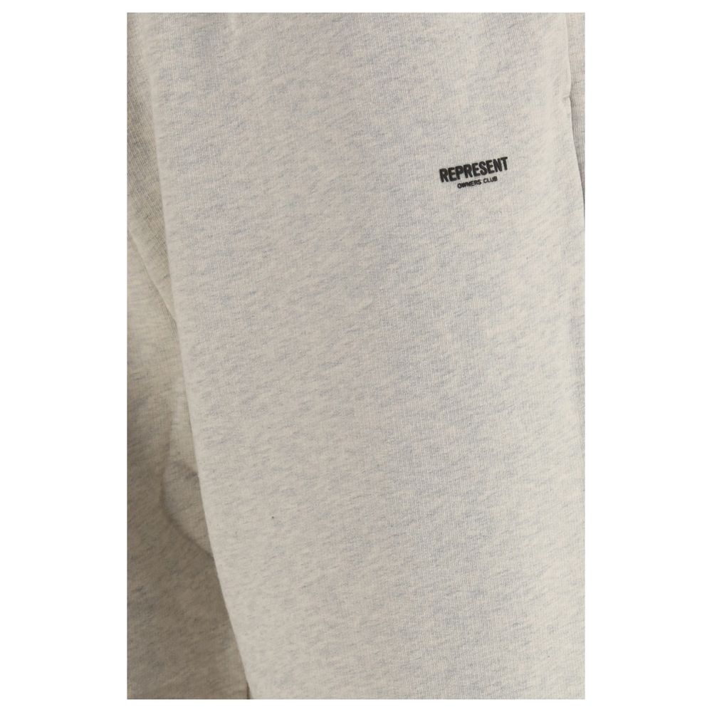 Représenter un pantalon décontracté en coton beige