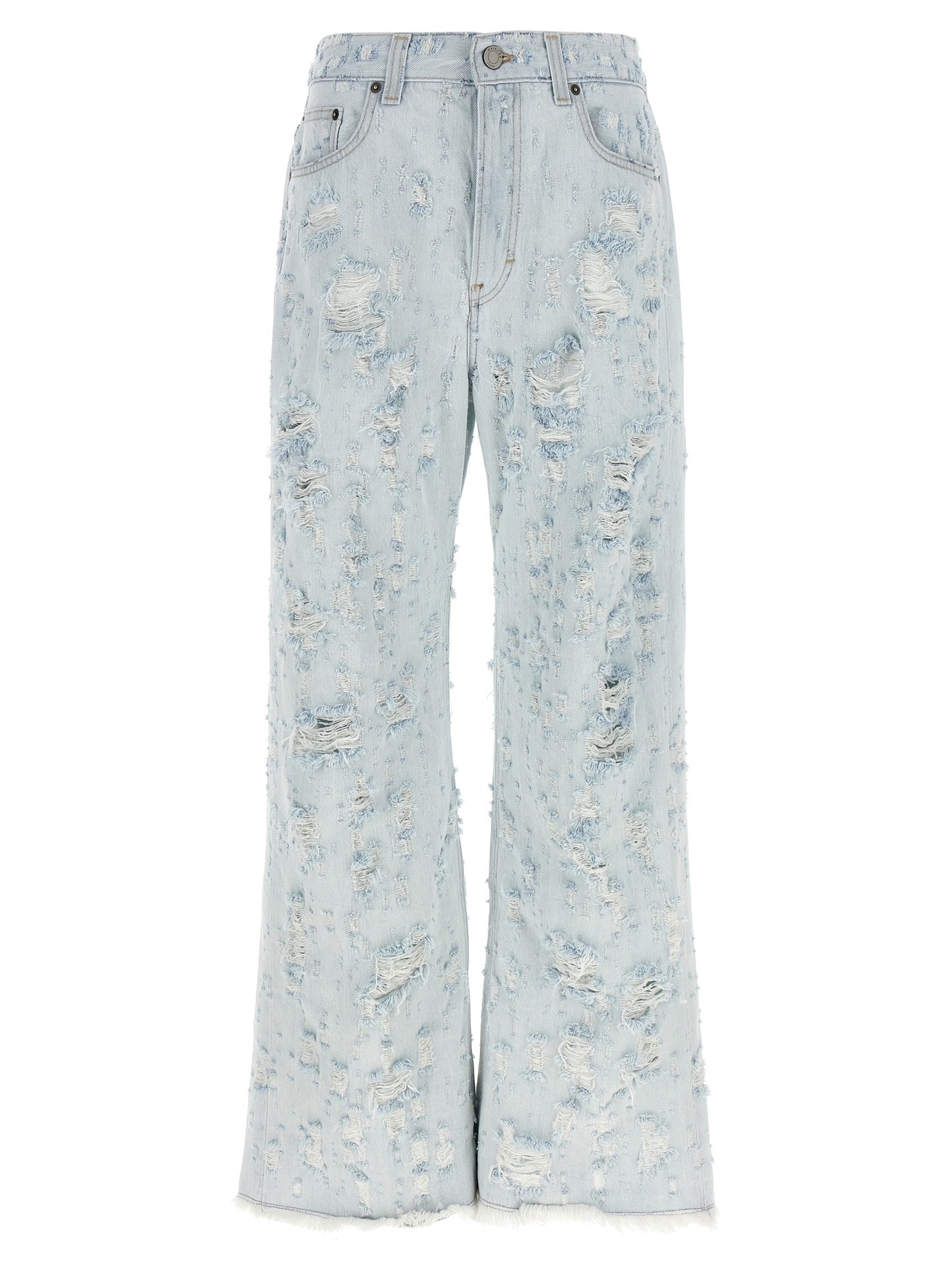 Haikure Blue Cotton Jeans Denim