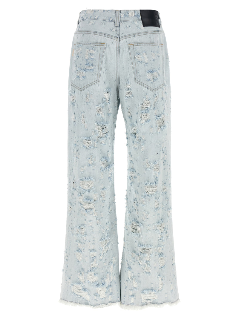 Haikure Blue Cotton Jeans Denim