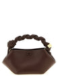 Ganni Brown Leather Handbag