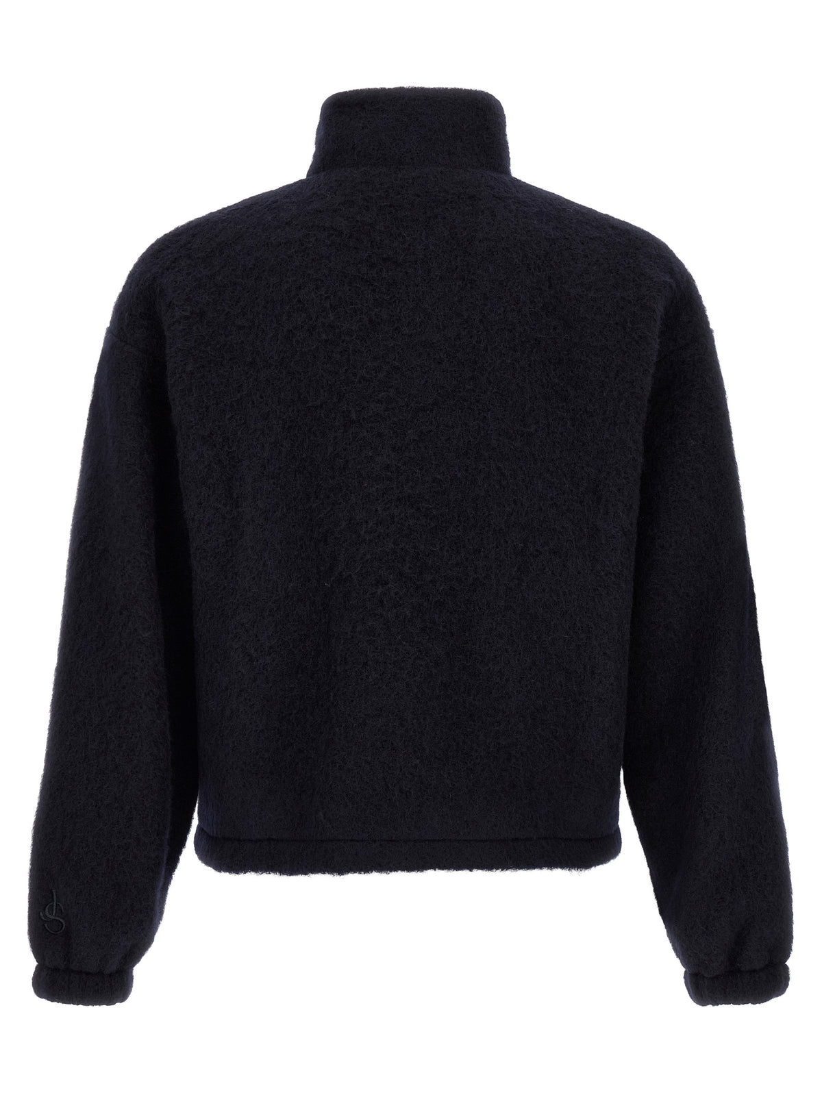 Sweat-shirt en laine bleu Jil Sander