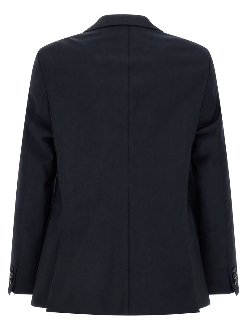 Costume deux pièces en laine vierge bleu Hugo Boss