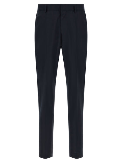 Hugo Boss Blue Virgin Wool Two-Piece Suit
