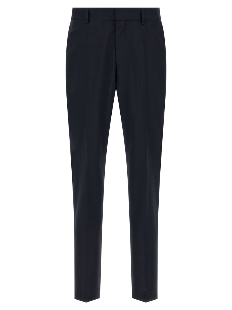 Costume deux pièces en laine vierge bleu Hugo Boss