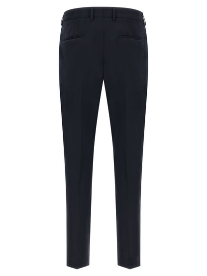 Hugo Boss Blue Virgin Wool Two-Piece Suit